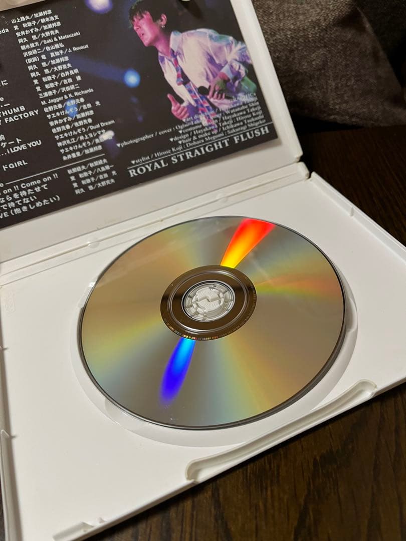 沢田研二 「 STRAIGHT FLUSH 」　DVD