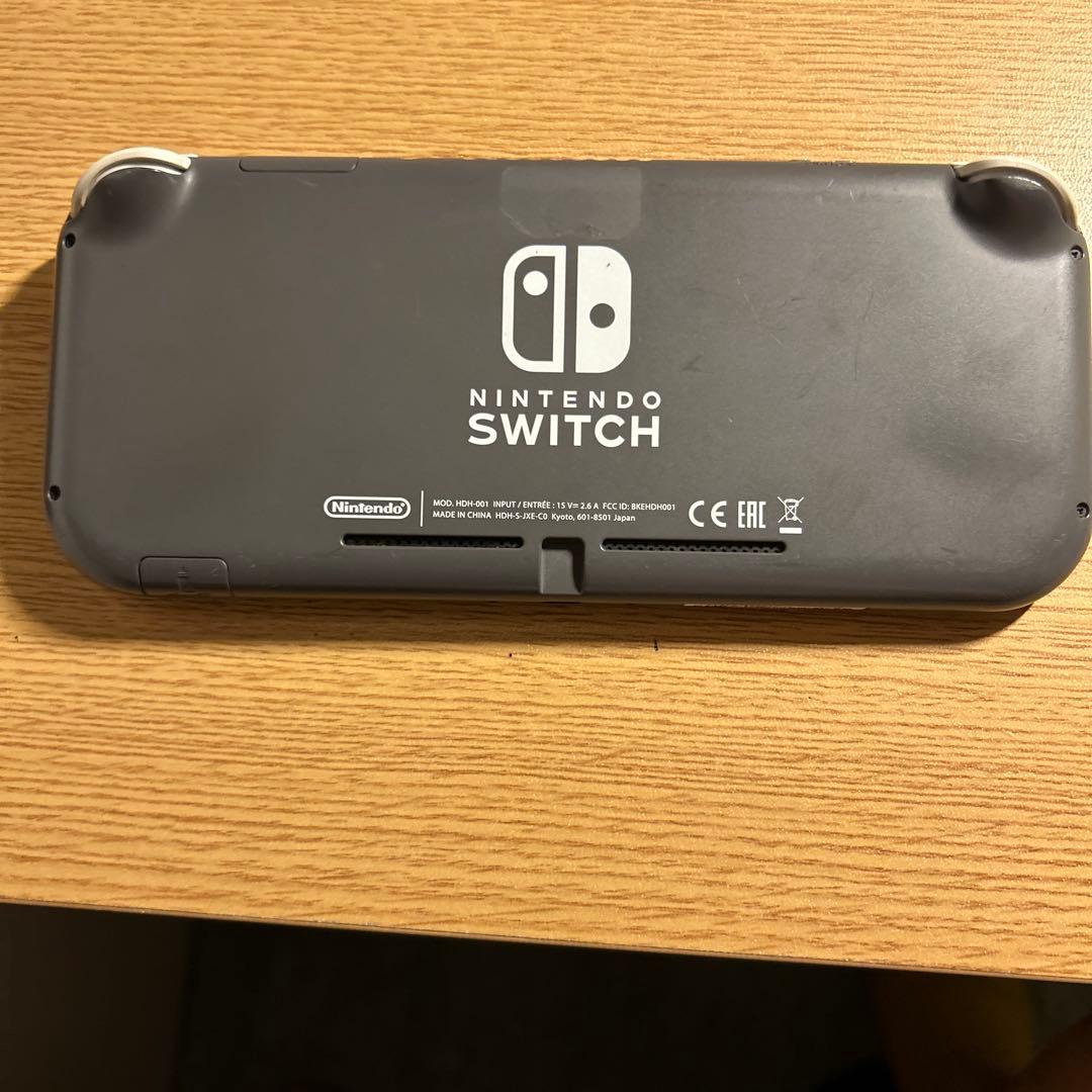 Nintendo Switch Lite グレー 本体　初期化済み