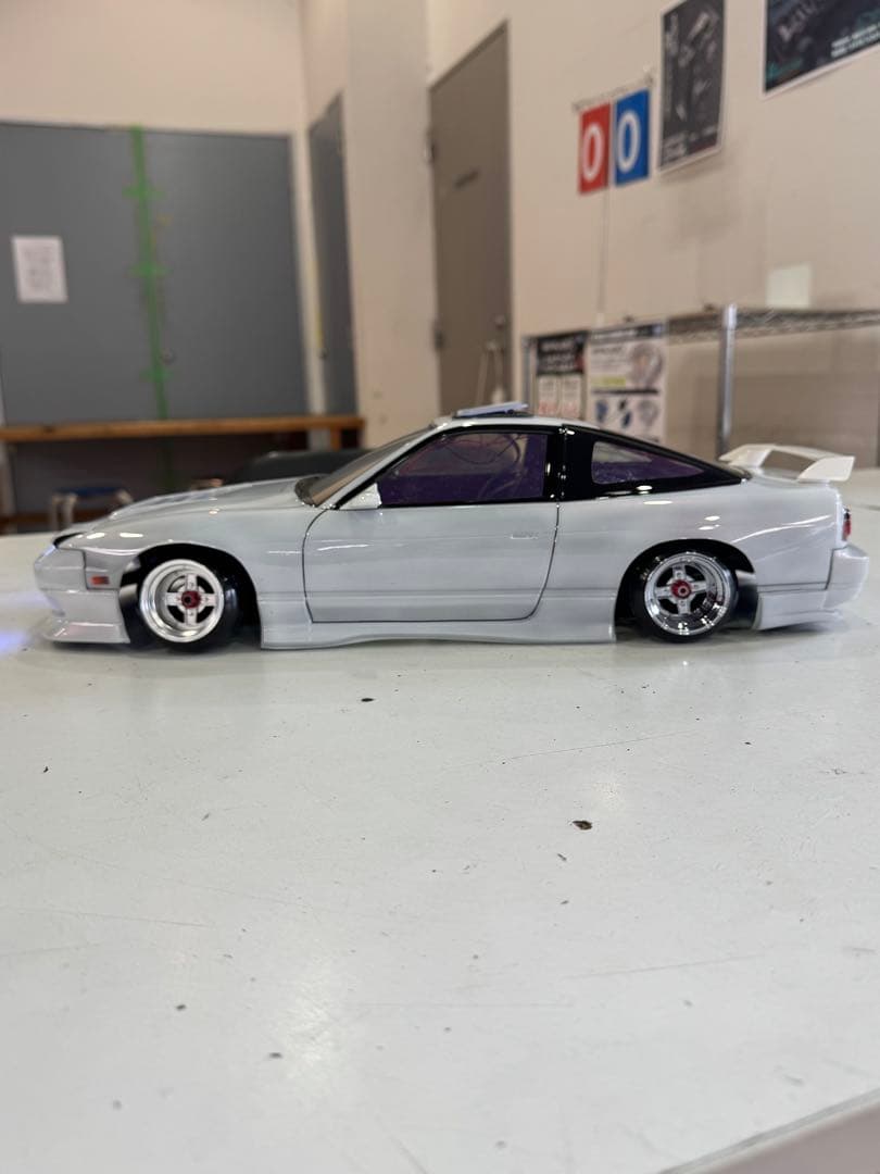 パンドラ製Nissan 180sx ホビーラジコン パールレッド