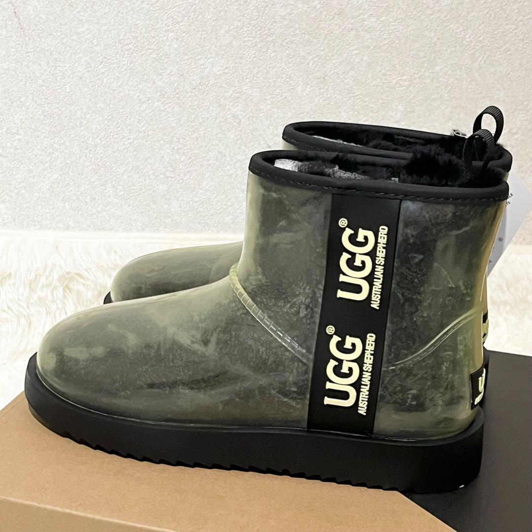 新品タグ付✨UGG アグ　レインブーツ　スノーブーツ　24cm