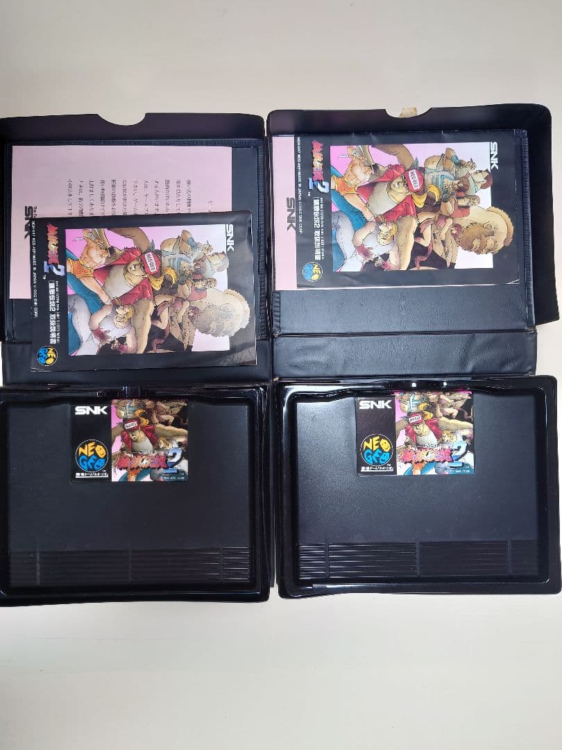SNK NEO GEO ロム　ソフト12種14本付き 動作確認済み