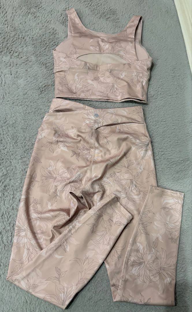 kt　SUKALA ペイントロングブラトップ&レギンス リリーピンク