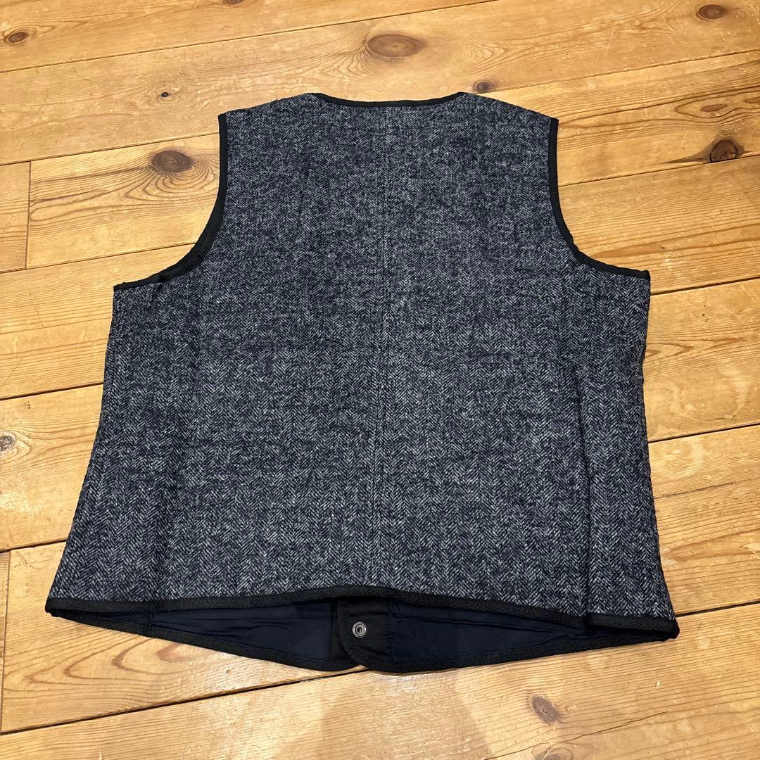 ✅新品　ベスト　ジレ　ウール　復刻　ネイビー　ブラウンズビーチ 似　アメカジ　L