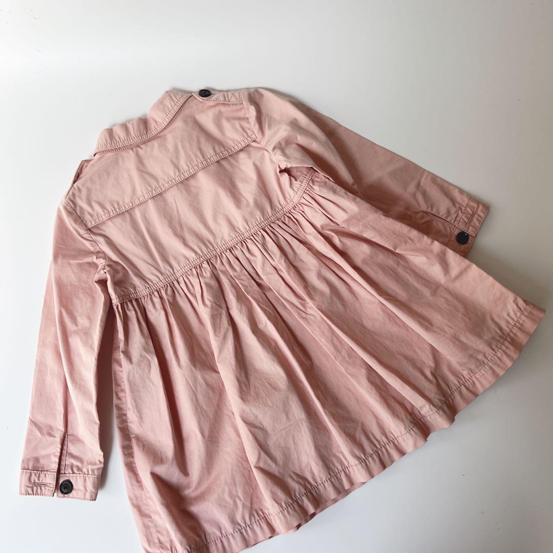 Burberry★バーバリー　トレンチコート風ワンピース　人気　2Y 92cm