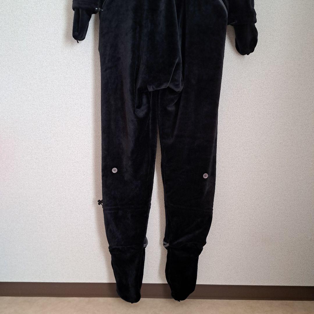 Bauhutte バウヒュッテ 着る毛布 Mサイズ 美品 ブラック