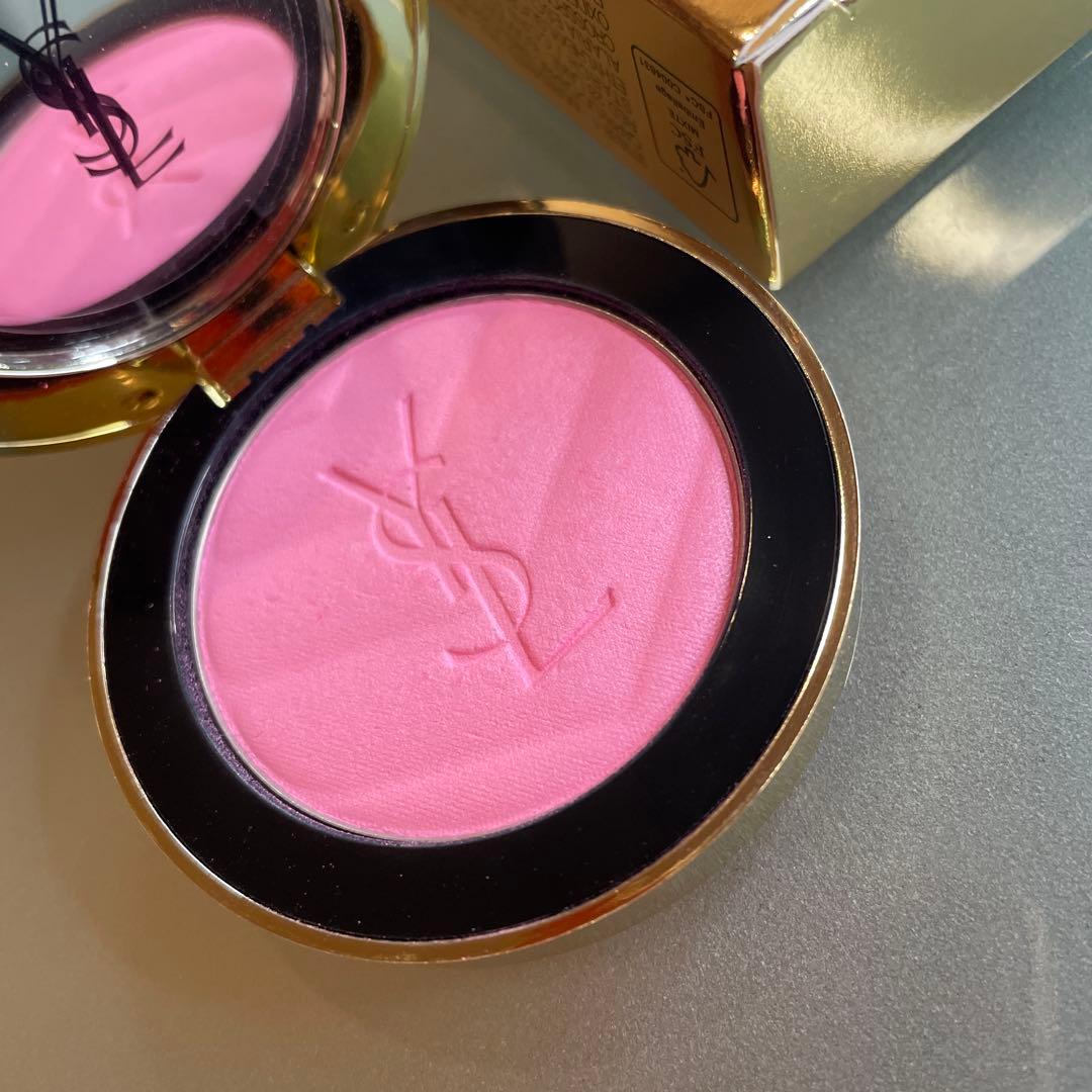 YSL イヴサンローラン メイクミーブラッシュパウダー 42 ベビードールピンク