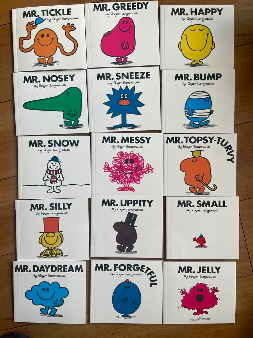 Mr. Men 50冊セット The Complete Collection絵本
