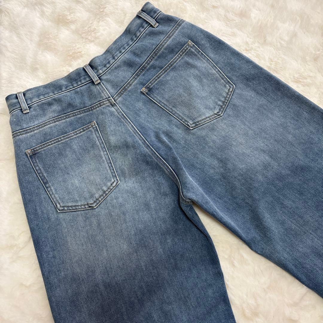 Anna Kerry 裏起毛 モロッコデニムパンツ サイズ40 タグ付き