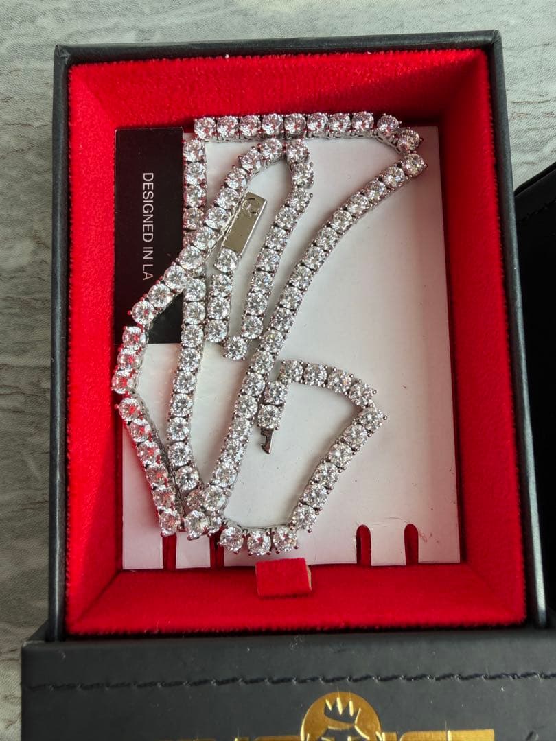 KING ICE 日本未入荷テニスチェーンネックレス