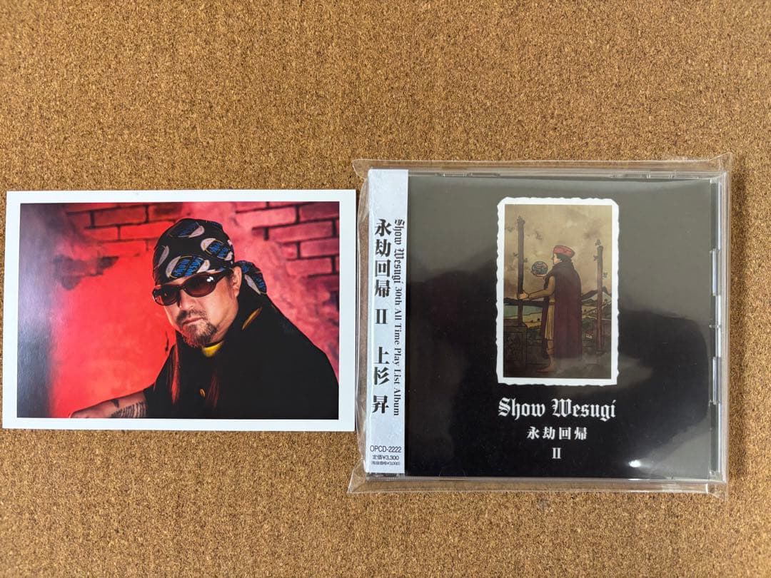 WANDS 上杉昇 永劫回帰II サイン入り　世界が終るまでは
