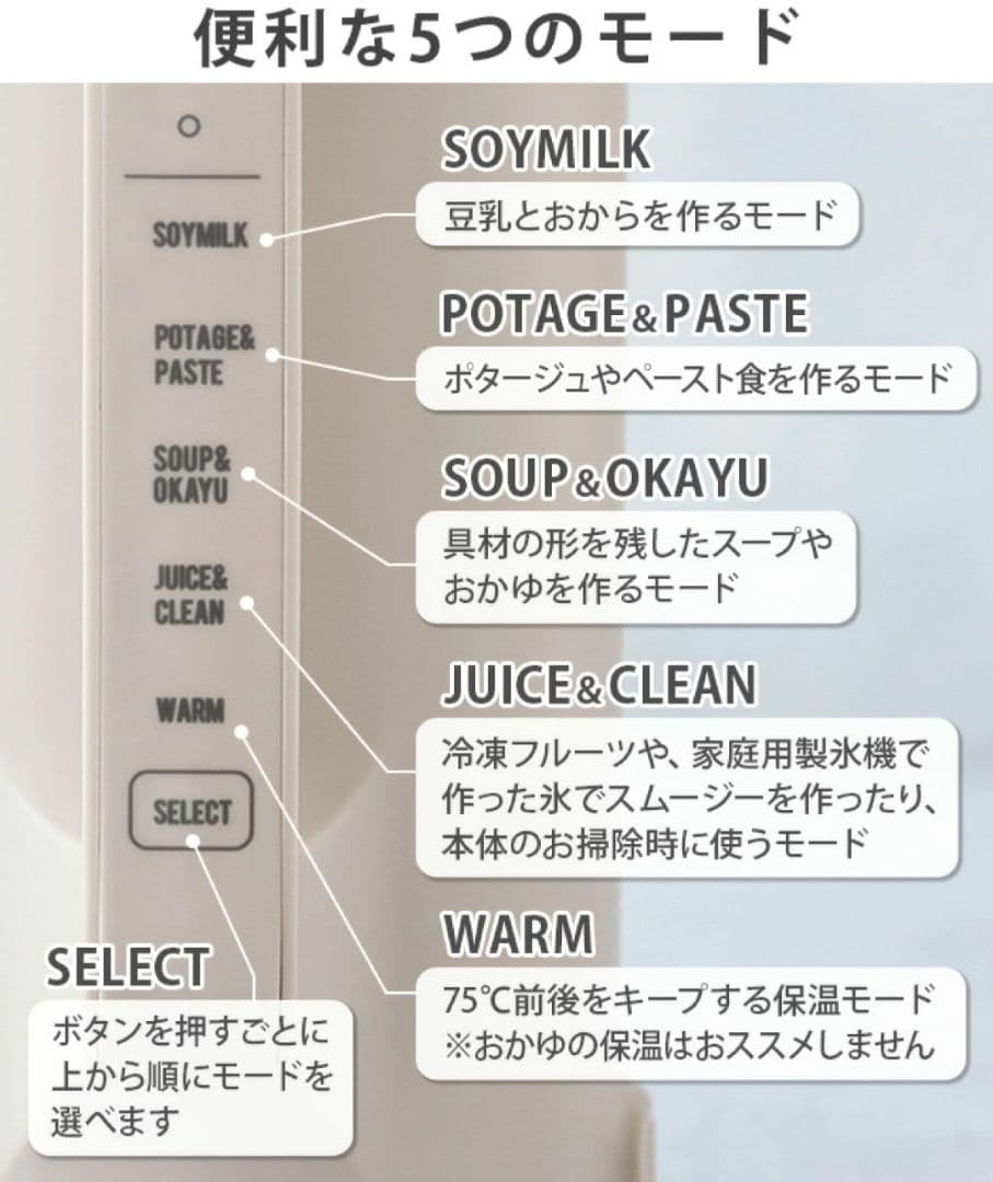 【新品未使用】レコルト自動調理ポット　ブラック