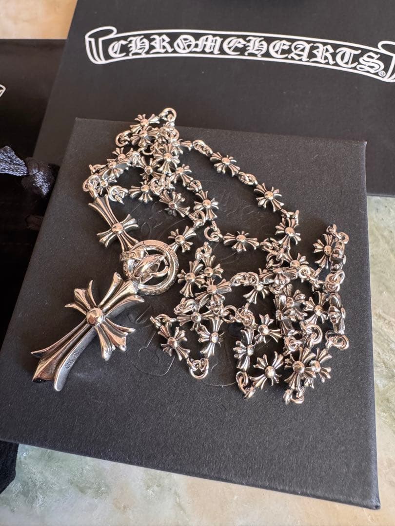 Chrome Hearts シルバーネックレス