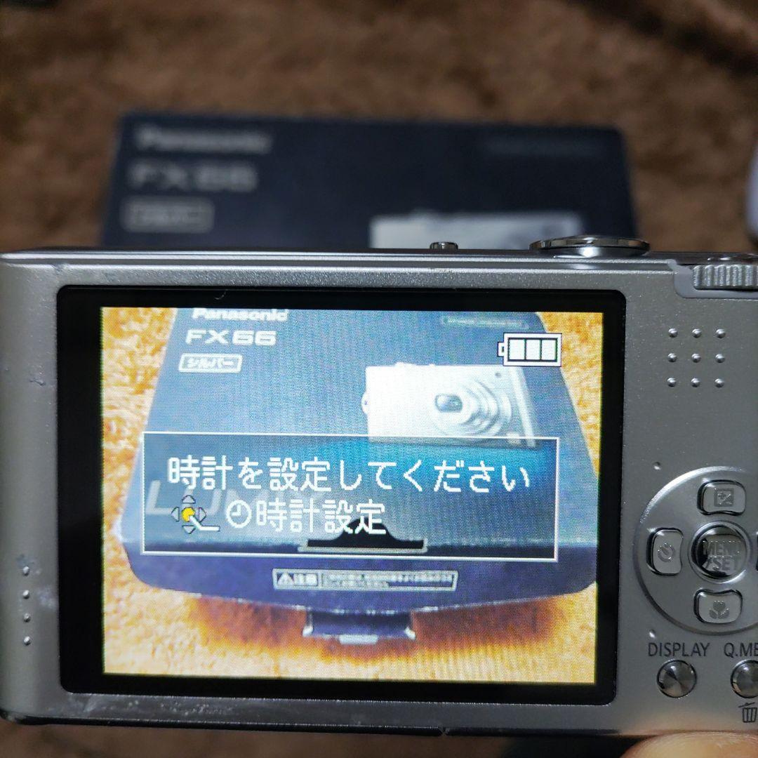Panasonic LUMIX DMC-FX66 シルバー＋4GB SDカード