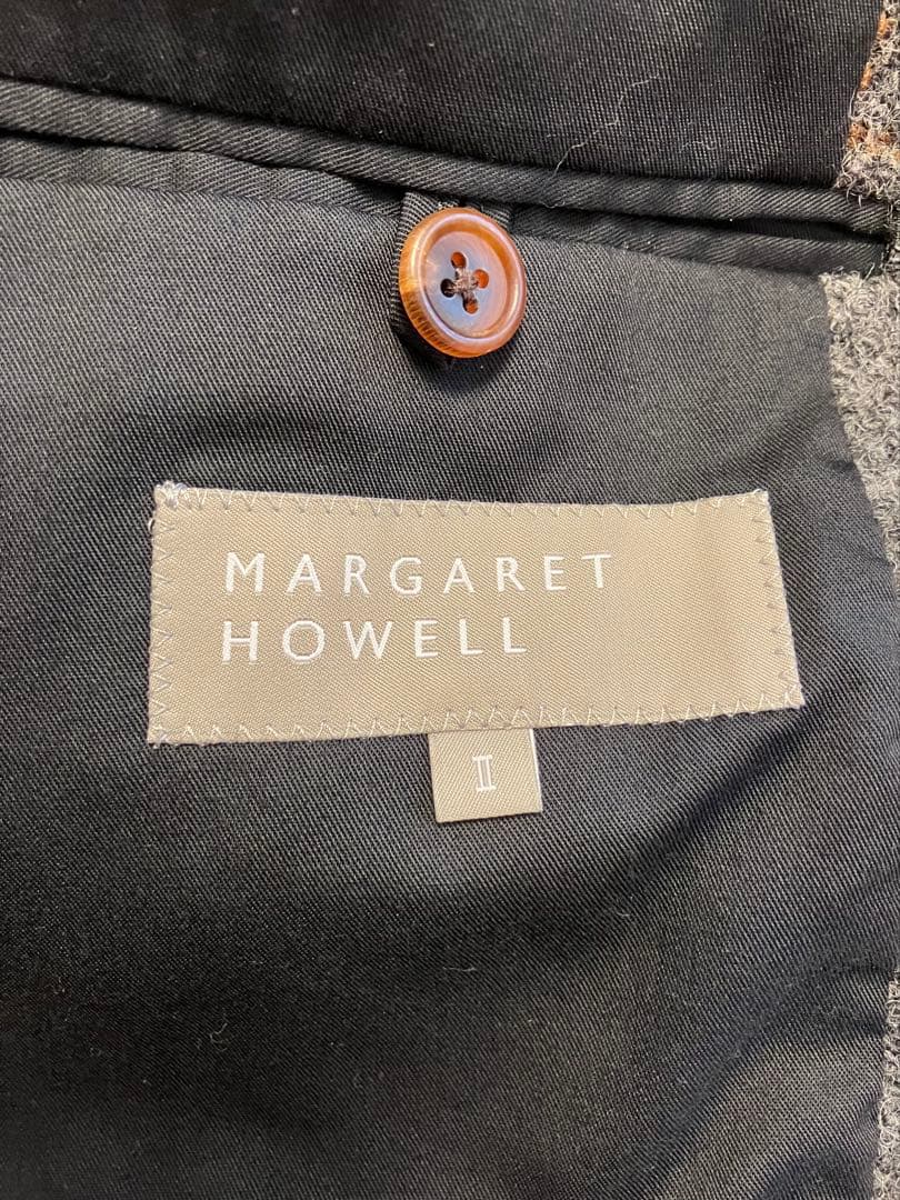 MARGARET HOWELL ハリスツィード　テーラードジャケット サイズ2