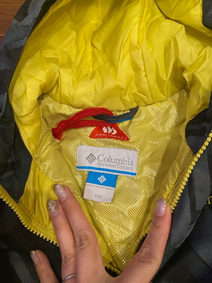 【美品】Columbia キッズ スノーウェア スキーウェア