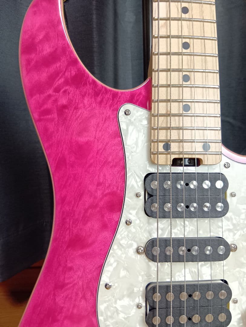 ギター SD-2-24-AL-VTR See-thru Pink/Maple