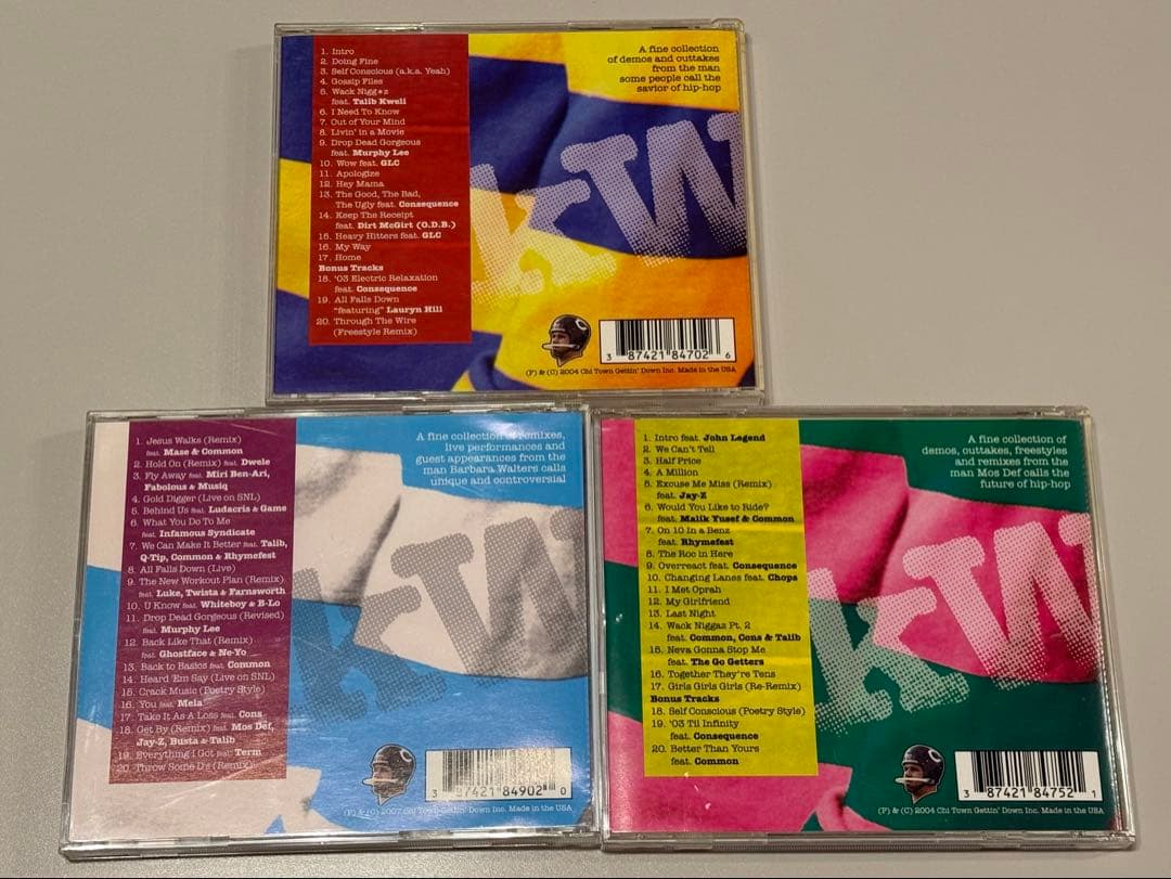 Kanye West Freshmen Adjustment 1〜3 セット