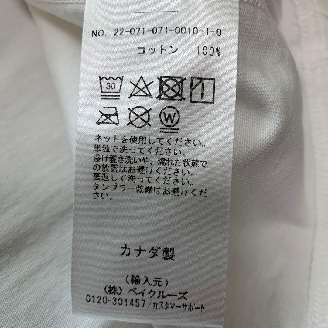 REIGNING CHAMP RC刺繍T XL 白 新品