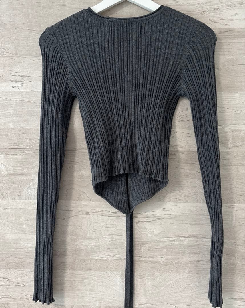 Cachecoeur Knit Cardigan anuke アヌーク　グレー