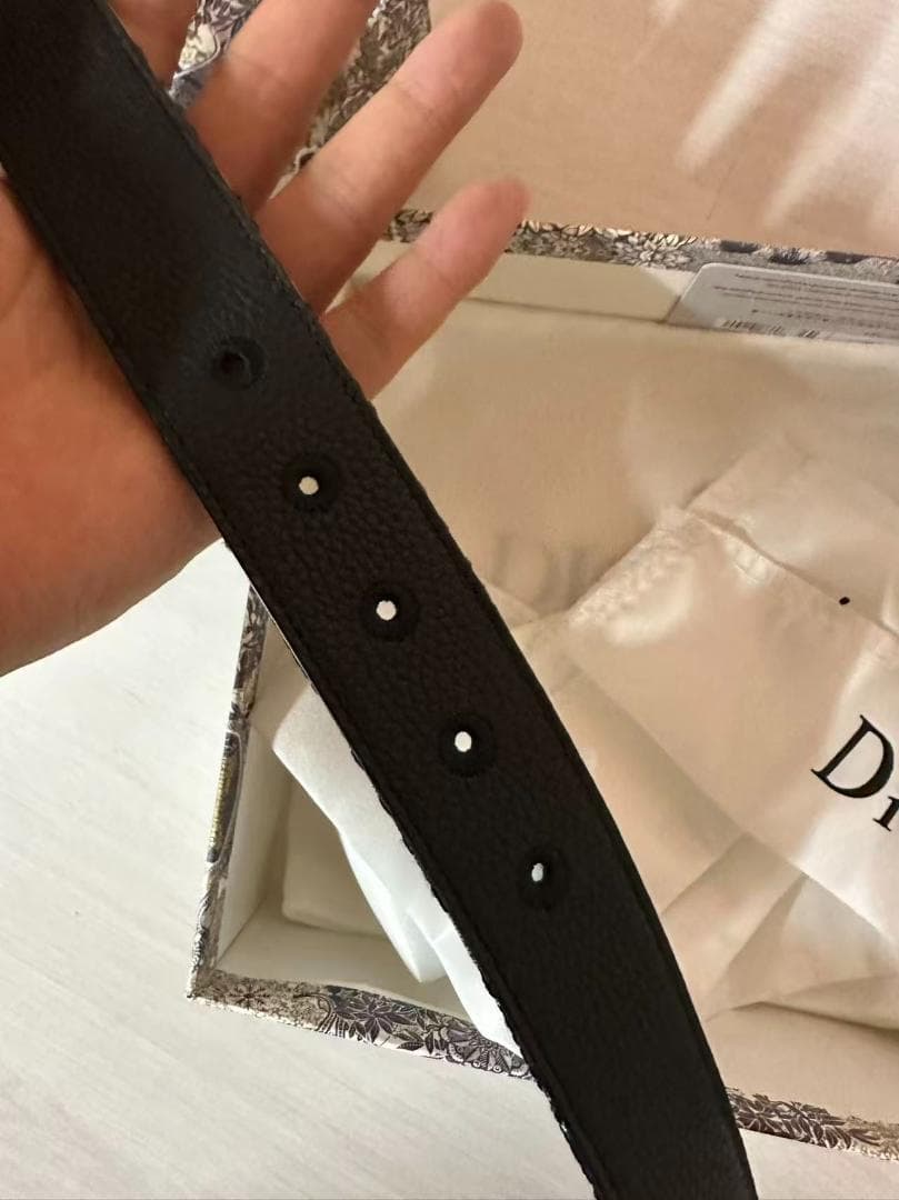 Dior ディオール SADDLE ベルト 105cm オブリーク CD