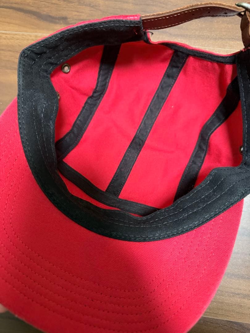 帽子 Supreme box logo Twill camp cap RED