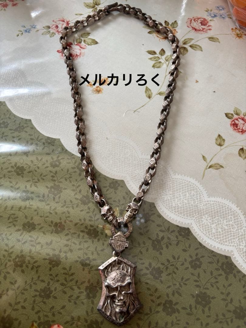 シルバー925 刻印 ネックレス ヴィンテージ
