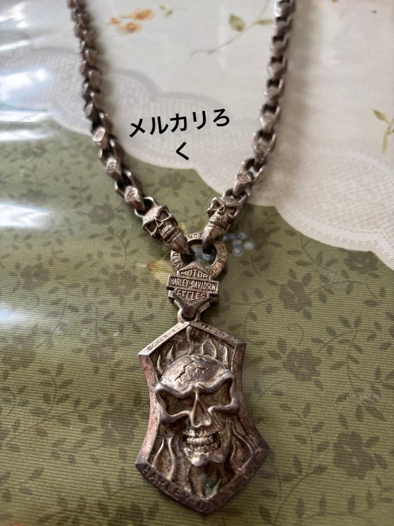 シルバー925 刻印 ネックレス ヴィンテージ