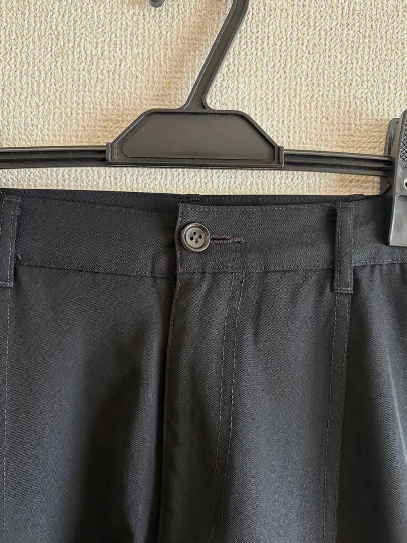 コムデギャルソン　サルエルパンツ　ブラック　S