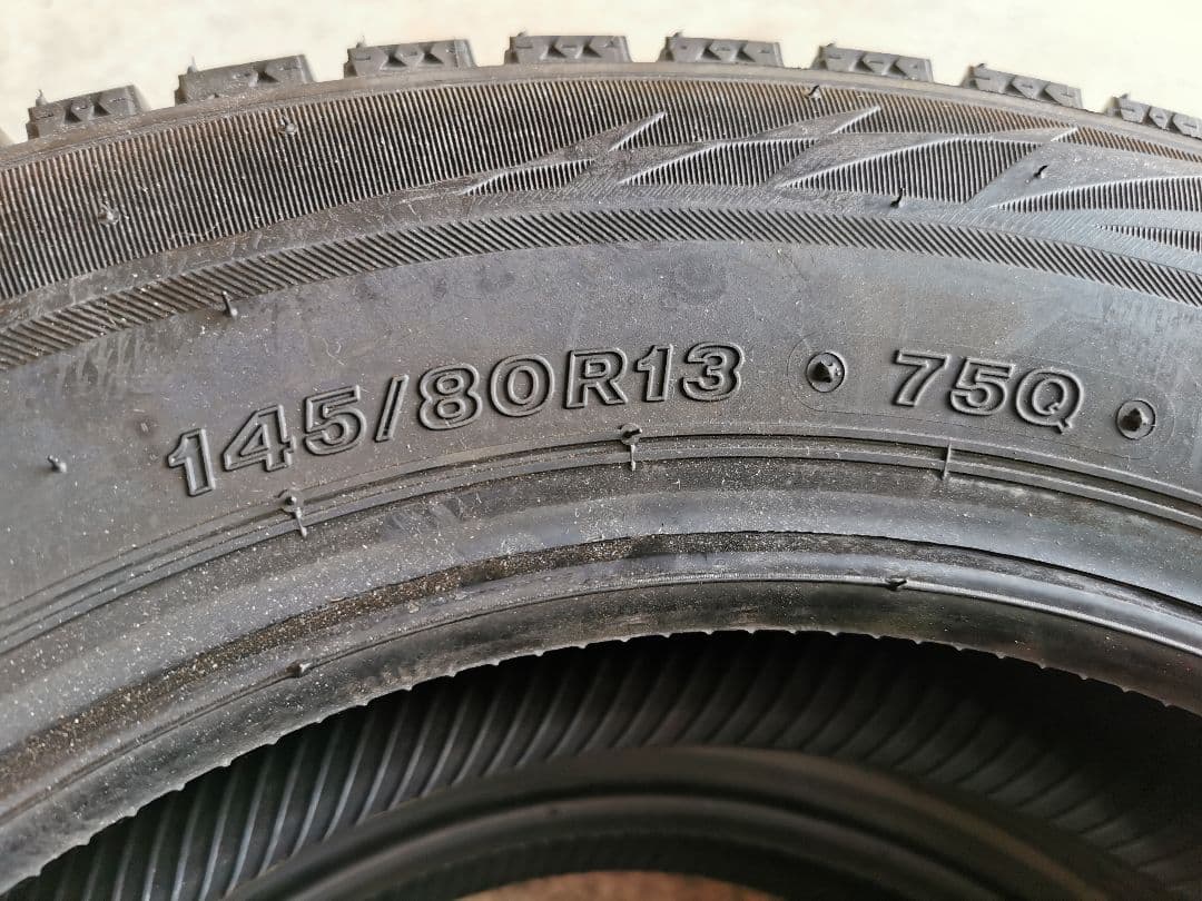 新品送料込ブリヂストンBLIZZAK VRX2 145/80R13 22年製4本