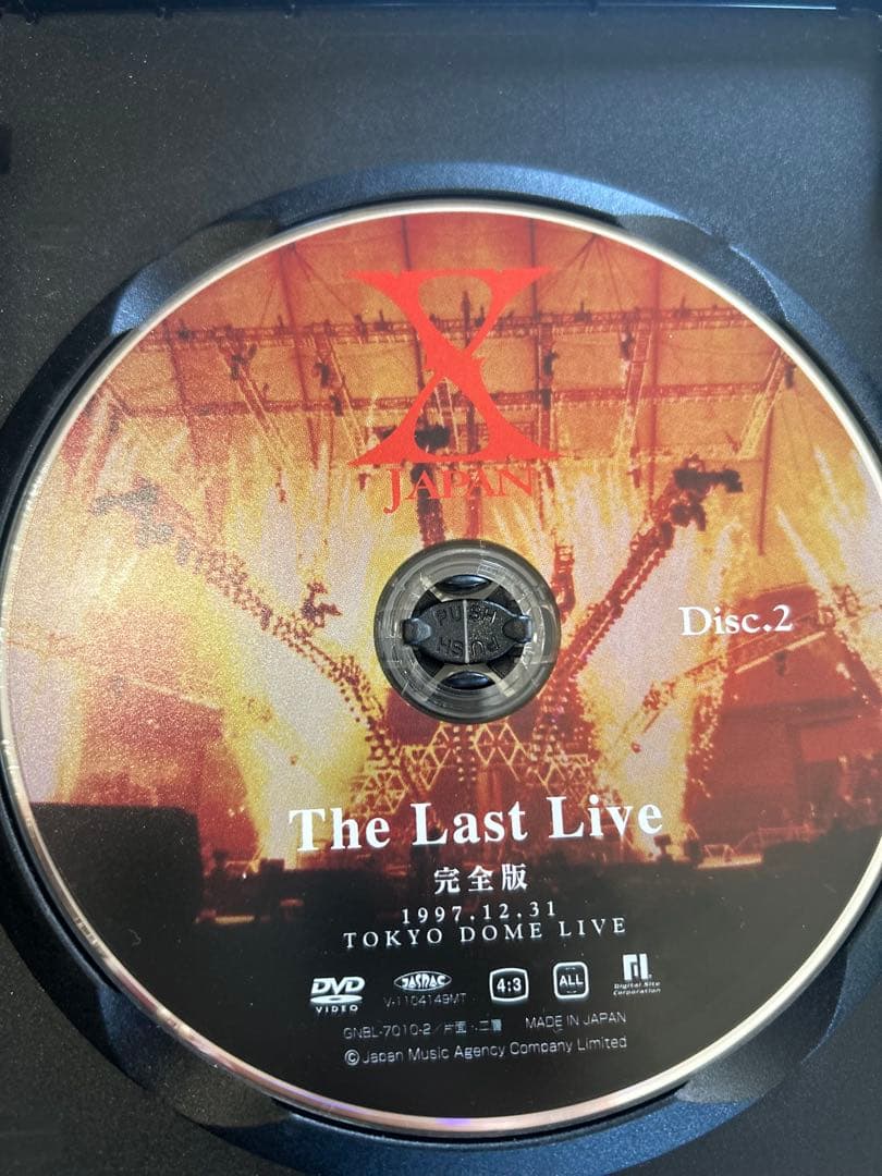 ミュージック XJAPAN The Last Live DVD