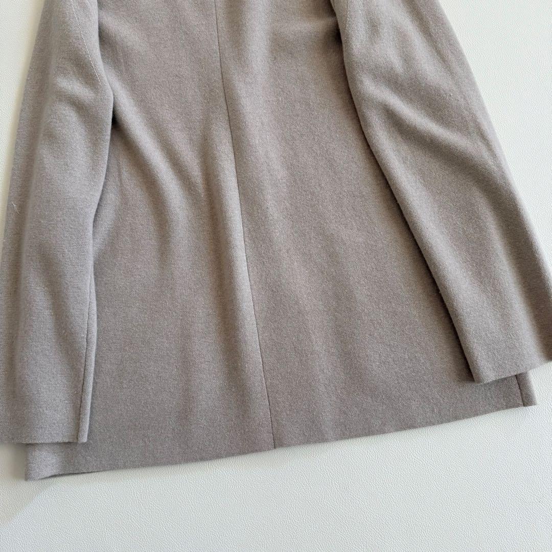 プラージュ　ミラノリブニットジャケット　カシミヤ混　ダブル