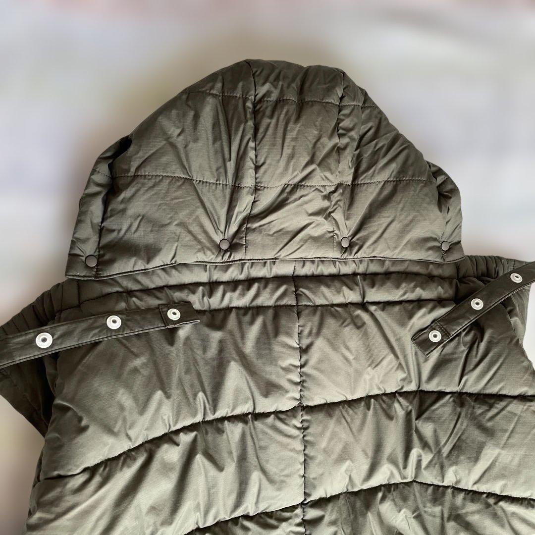 THE NORTH FACE フード付きダウンジャケット　抱っこ紐ケープ