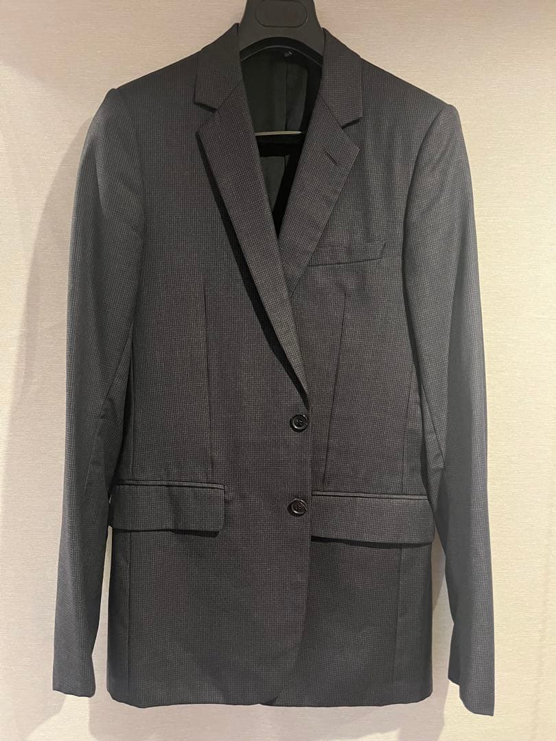 Dior Homme エディ期　ダークグレー シングルブレストスーツ　サイズ46