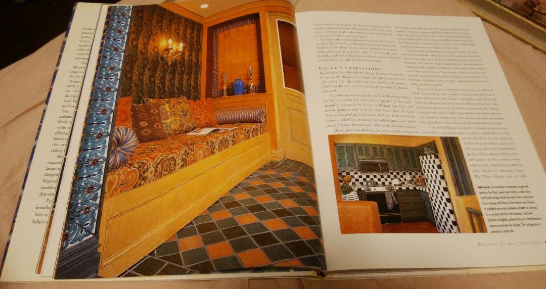 古書　TILES  洋書　タイル本