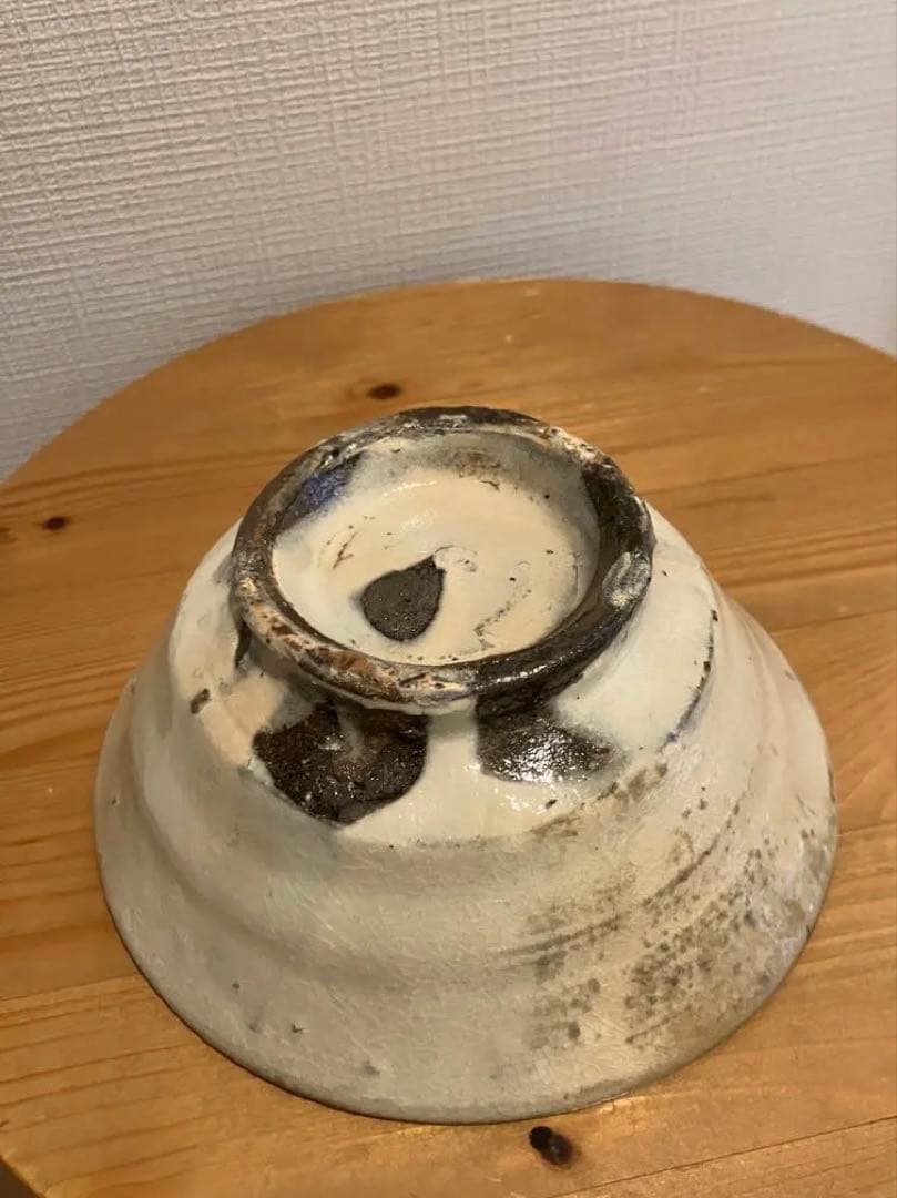 森岡成好 粉引　茶碗