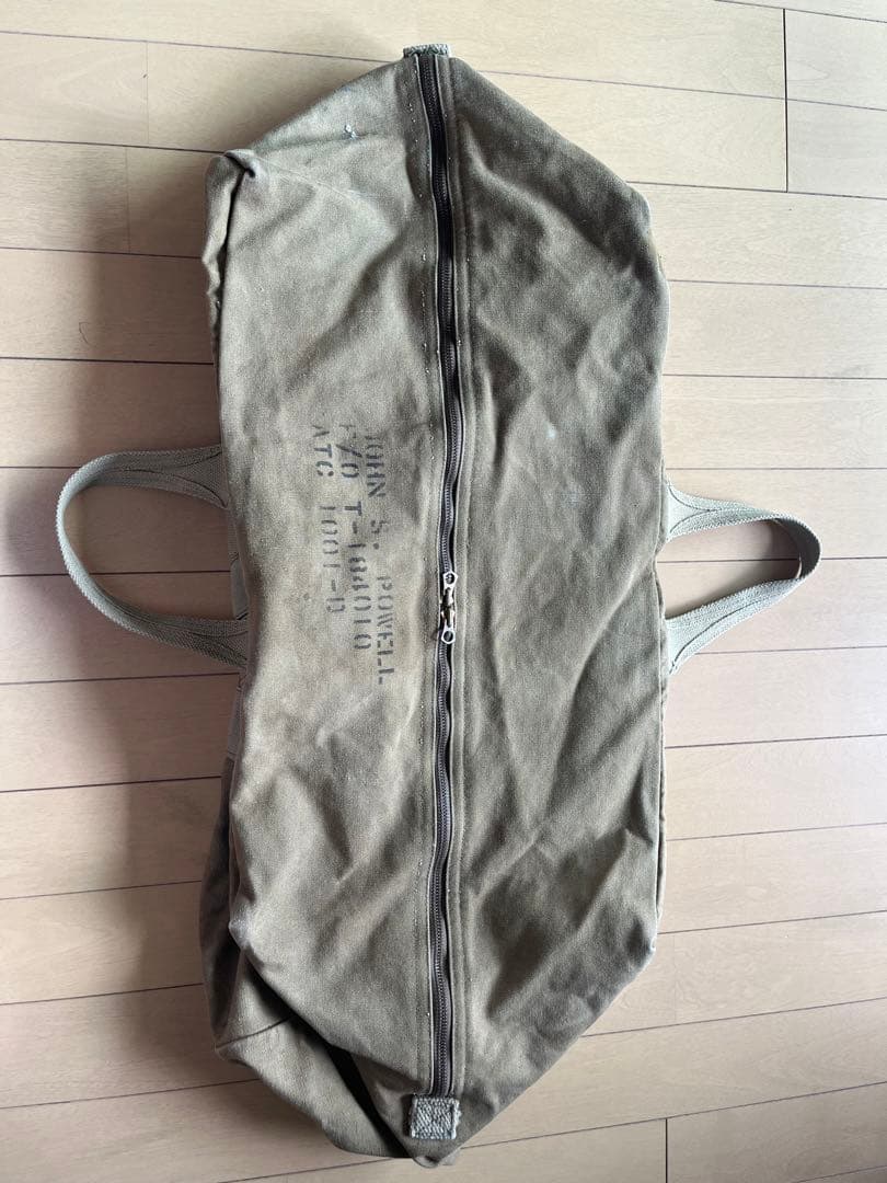40s-50s アメリカ軍 KIT BAG ステンシル有