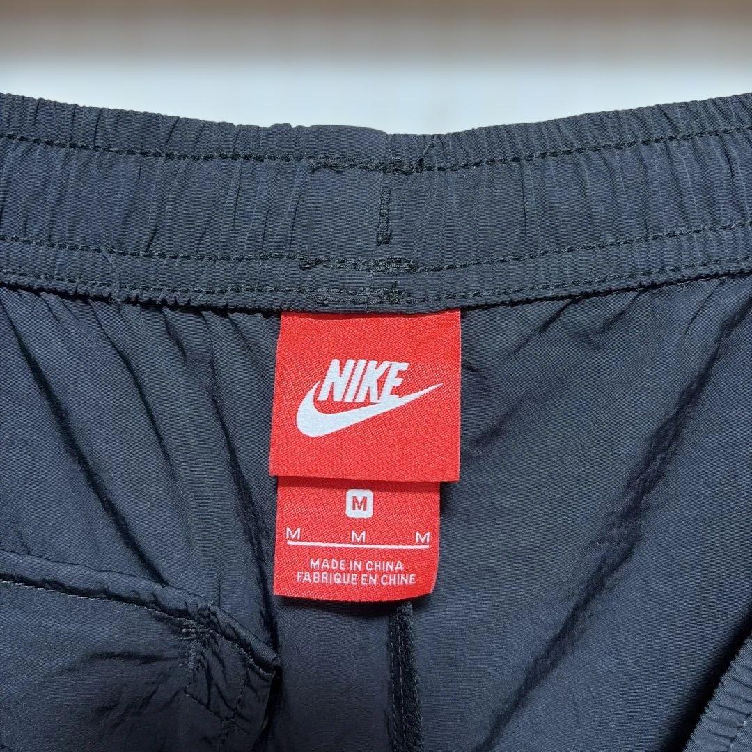 【美品】 NIKE ナイロンパンツ ブラック Mサイズ