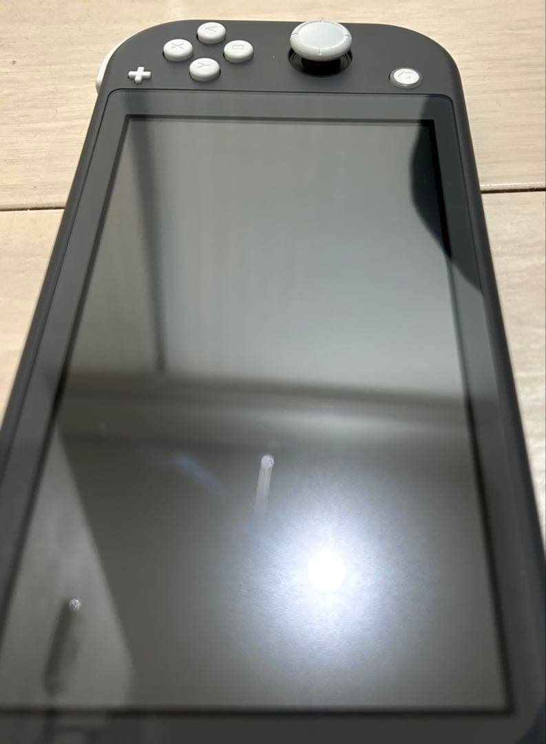 美品　Switch ニンテンドースイッチライト　動作確認済　アダプター付　グレー