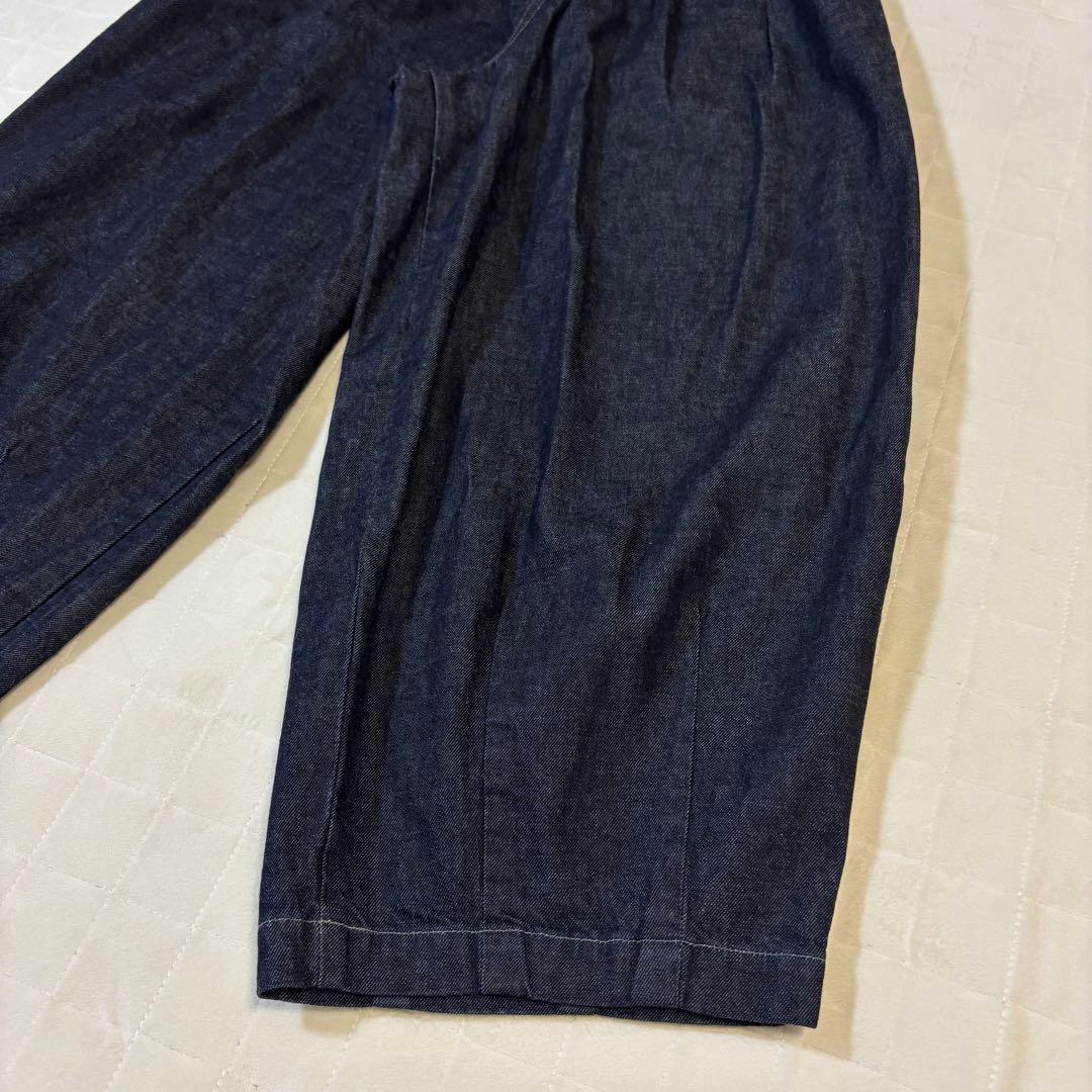 極美品！HARVESTY バーベスティ（1）デニムサーカスパンツ