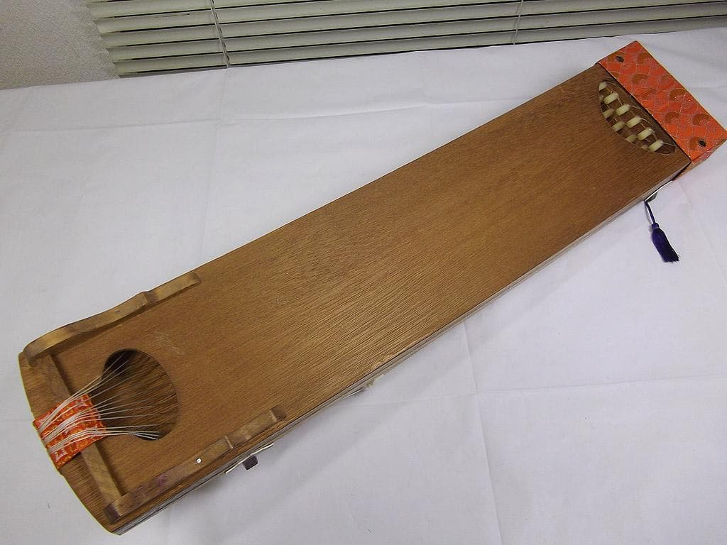 二尺琴 ミニ琴 全長60cm　短箏 短琴