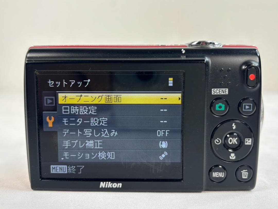 Nikon COOLPIX S5100 クリアレッド コンパクトデジタルカメラ