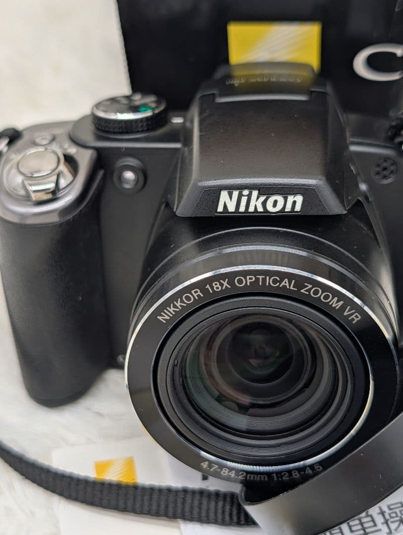 値下げ●Nikon COOLPIX P80 コンパクトデジカメ箱付説明書記入有り