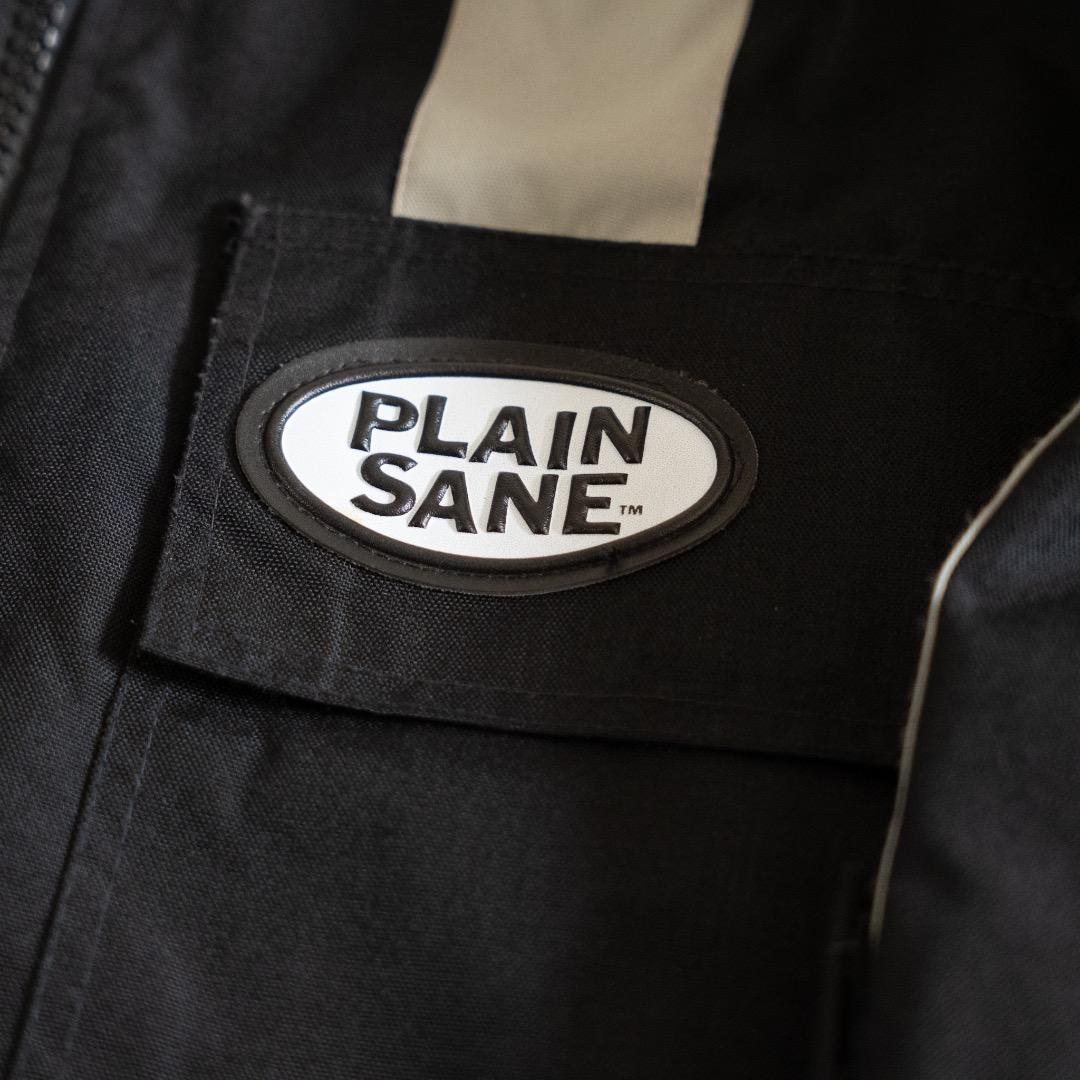 PLAIN SANE フルジップジャケット ブラック SIMS ノア