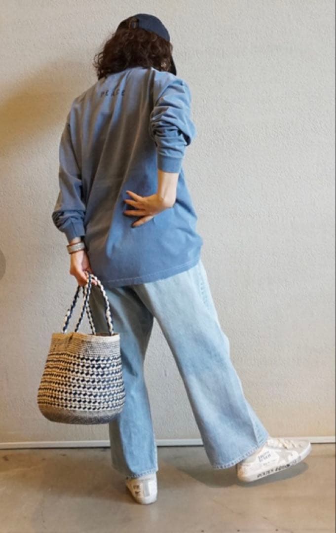 【新品タグ付】journal standard luxeデニムワイドストレート