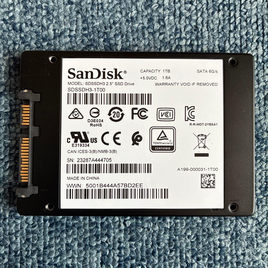 サンデスク　3D SSD 1TB