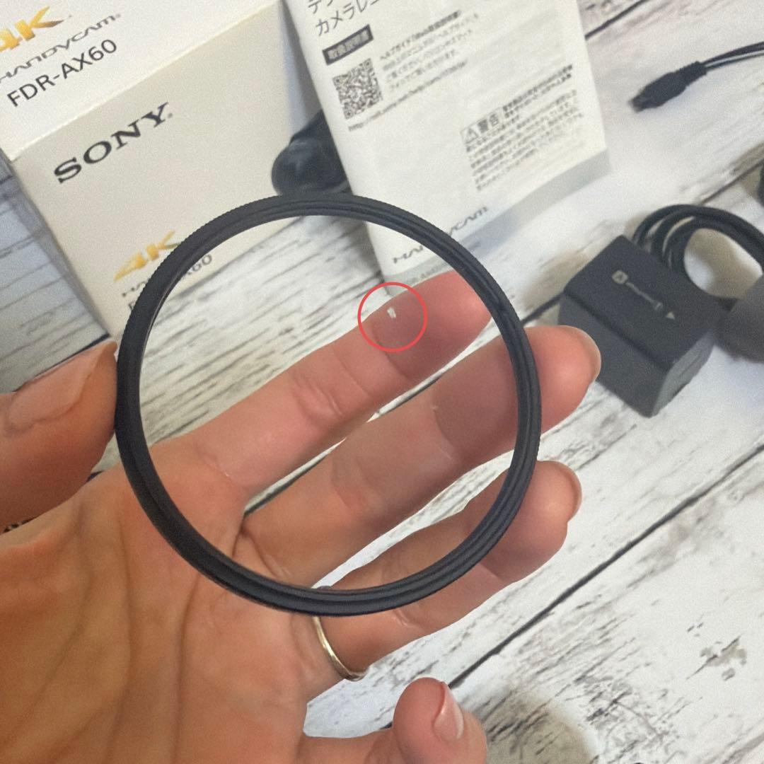 値下げ！美品☆Sony FDR-AX60 4K ハンディカム　豪華セット☆