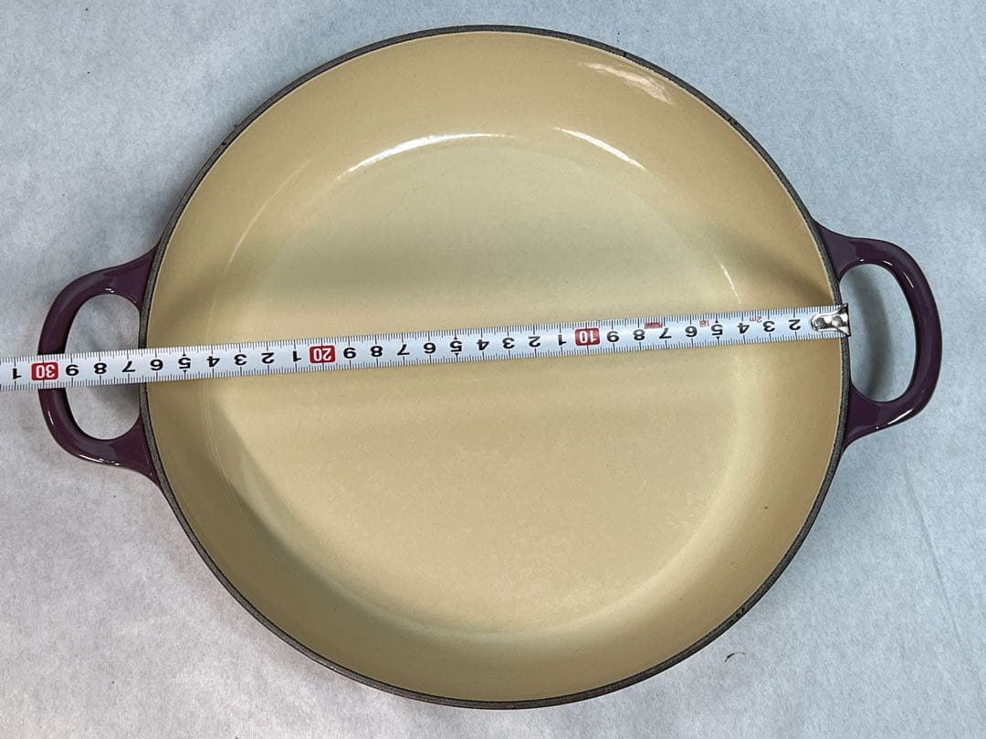 ルクルーゼ 廃盤 オーバルビュッフェキャセロール 26cm