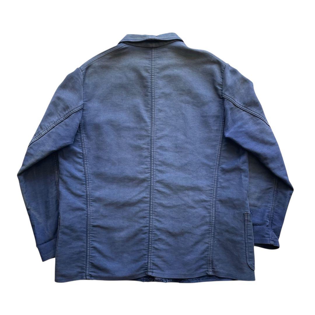 ドイツ製 エレファントスキンジャケット ユーロ XL XXL 古着 フェード