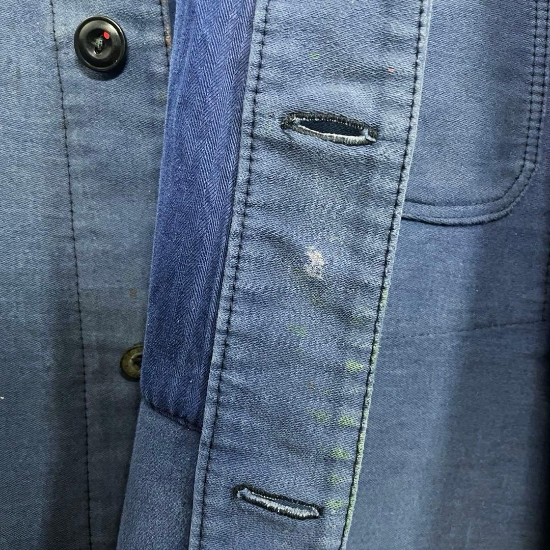 ドイツ製 エレファントスキンジャケット ユーロ XL XXL 古着 フェード