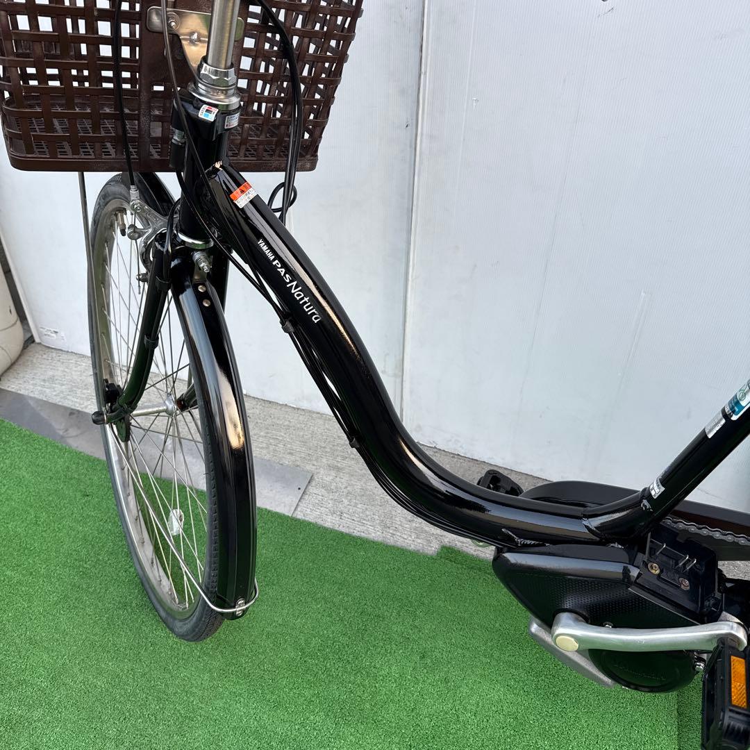 YAMAHAヤマハ電動アシスト自転車26インチ 新品バッテリー ブラック